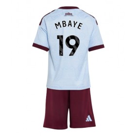 Aston Villa Ibrahim Mbaye #19 Tredje Kläder Barn 2026-27 Kortärmad (+ Korta byxor)